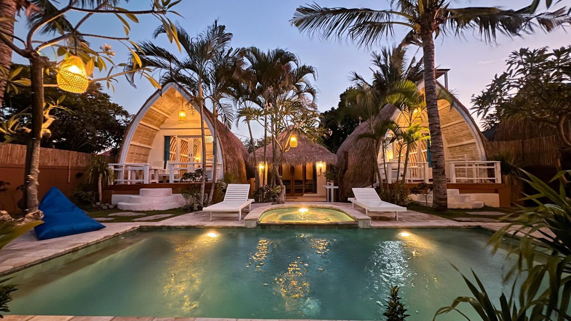 Coconut Dream Villas Quần đảo Gili Ngoại thất bức ảnh